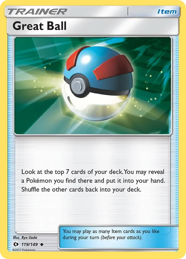 119/149 from Sun & Moon Base Uncommon Trainer Card
