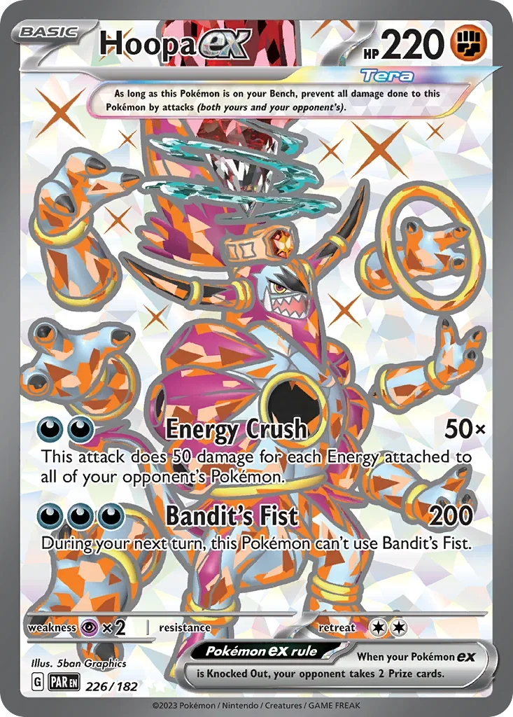 226/182 from Paradox Rift Ultra Rare Pokemon Card