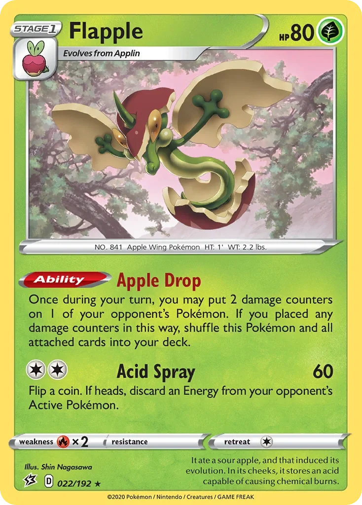 022/192 from Rebel Clash Holo Rare Pokemon Card