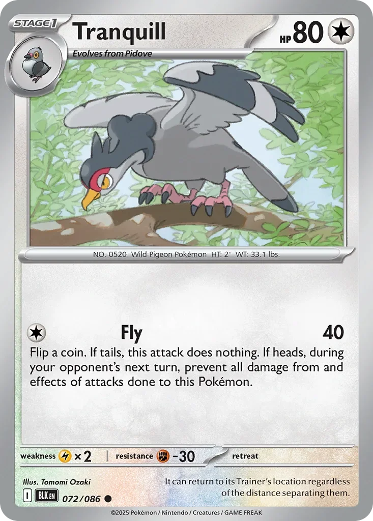 072/086 from White Flare Common Pokemon Card
