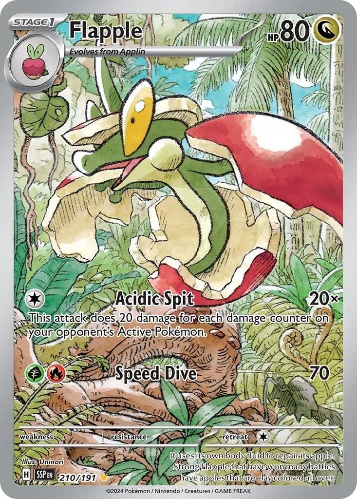 210/191 from Surging Sparks Card List Illustration Rare Pokemon Card