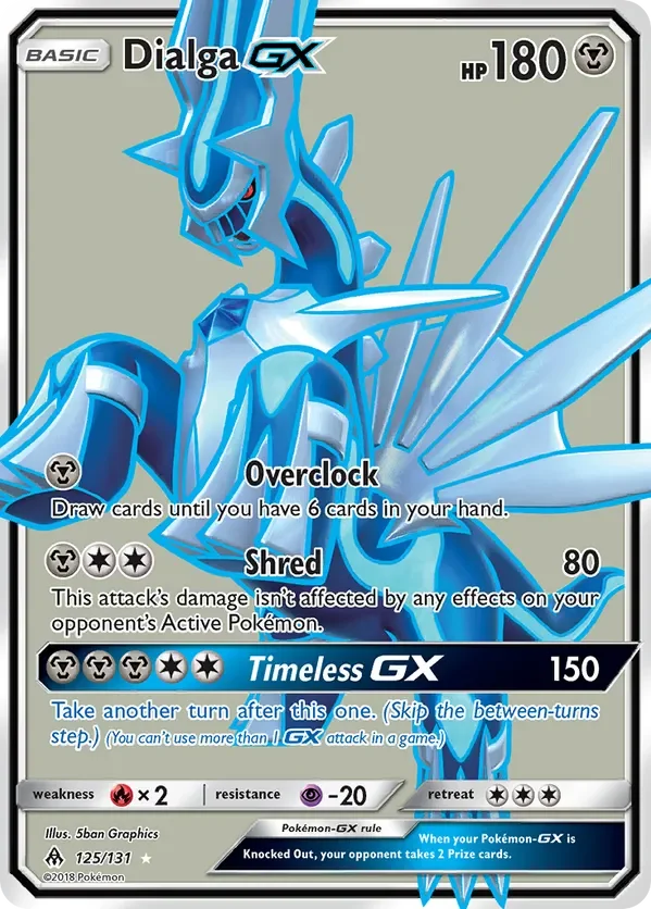 125/131 from Forbidden Light Full Art Pokemon Card