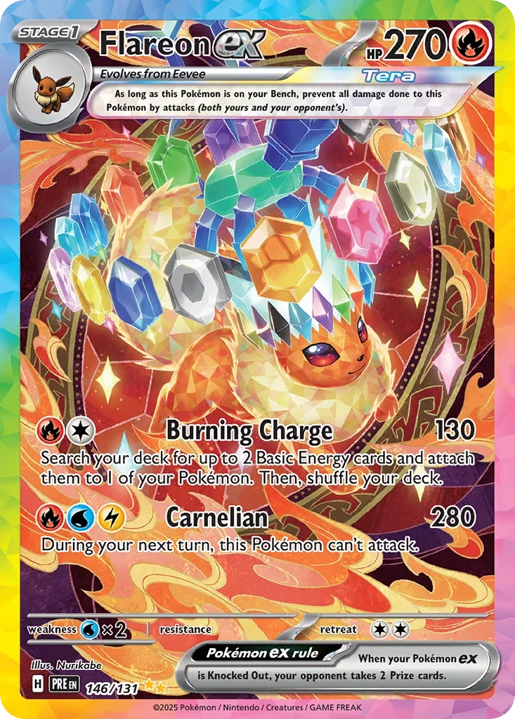 146/131 from Prismatic Evolutions Card List Special Illustration Rare Pokemon Card