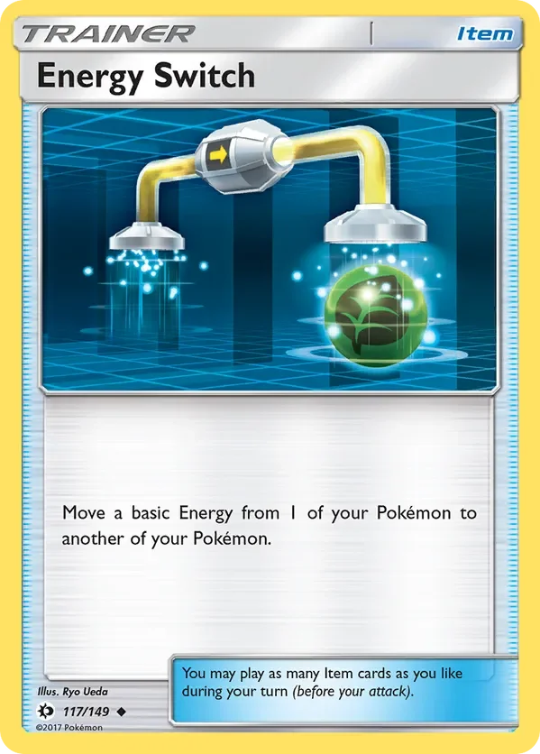 117/149 from Sun & Moon Base Uncommon Trainer Card
