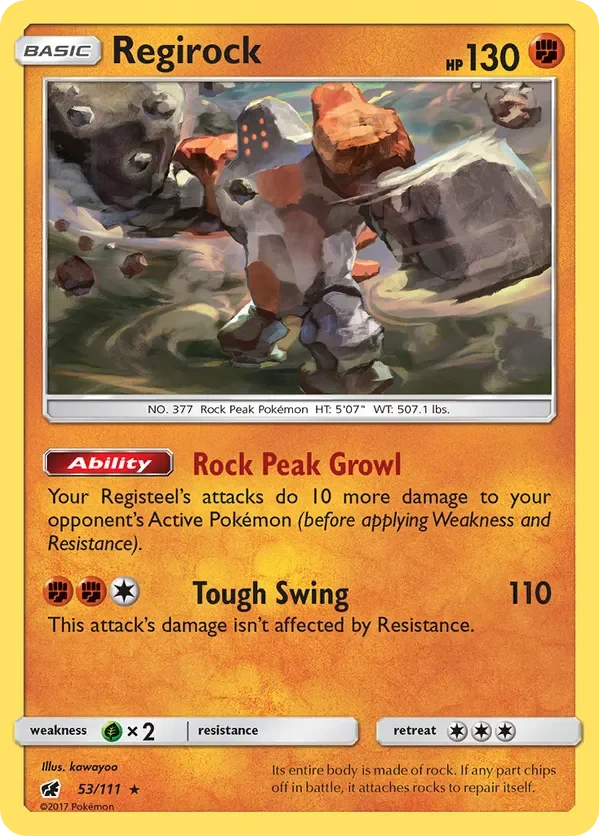 53/111 from Crimson Invasion Rare Pokemon Card