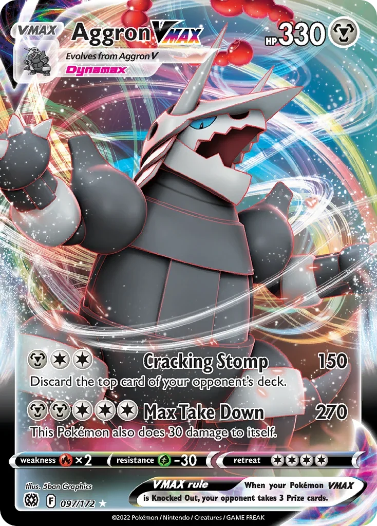 097/172 from Brilliant Stars Ultra Rare Pokemon Card