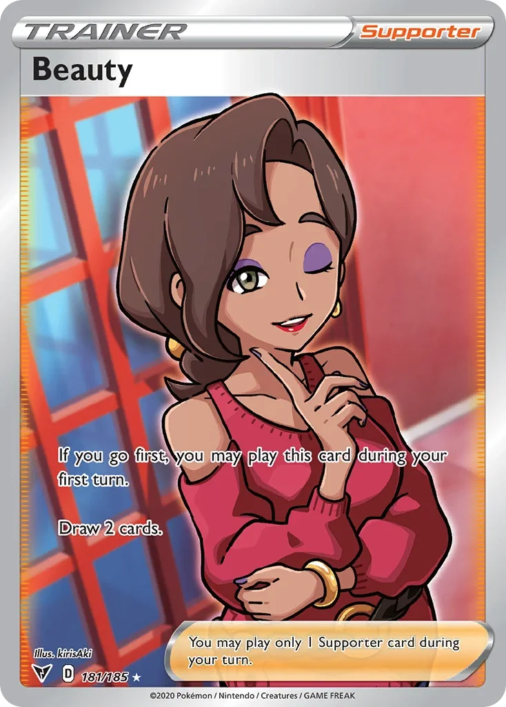 181/185 from Vivid Voltage Full Art Trainer Card