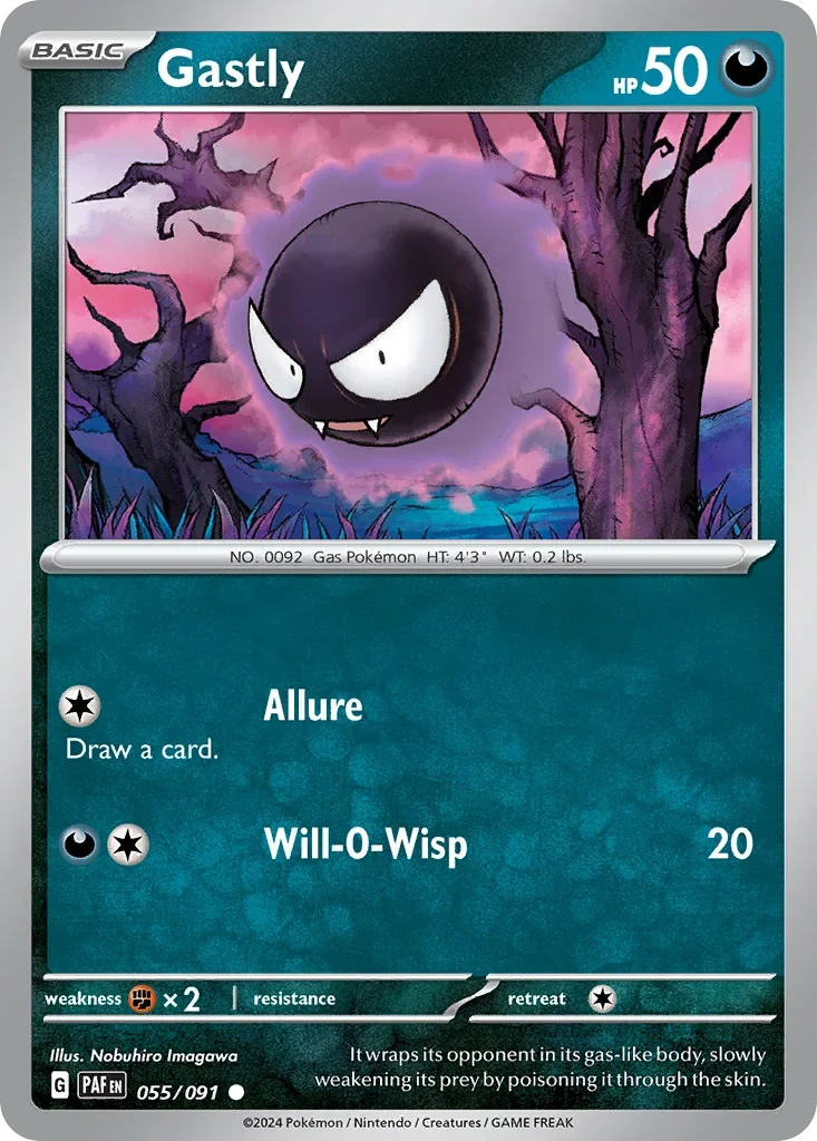 055/091 from Paldean Fates Common Pokemon Card
