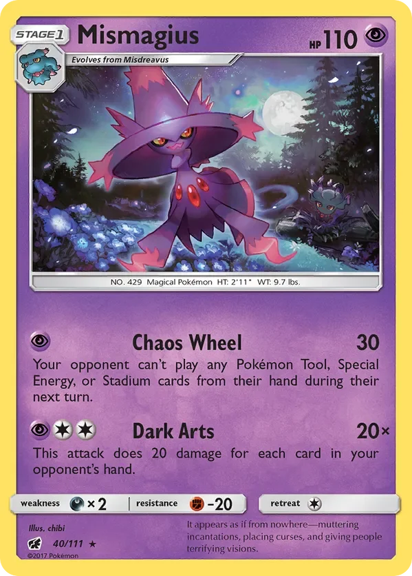 40/111 from Crimson Invasion Rare Pokemon Card