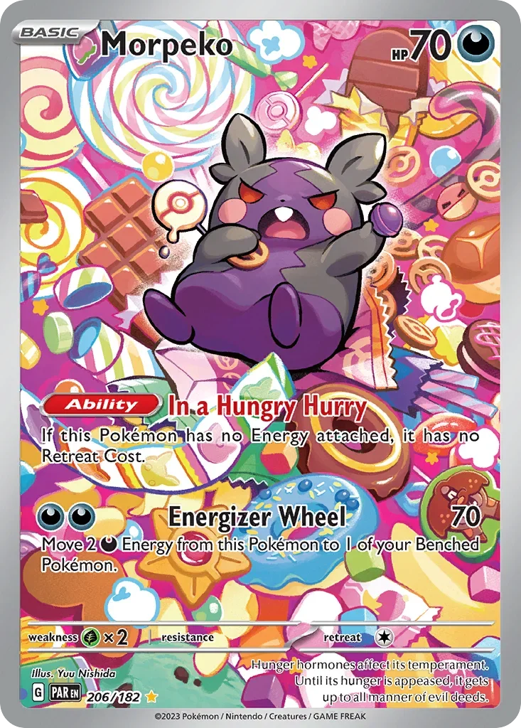 206/182 from Paradox Rift Illustration Rare Pokemon Card