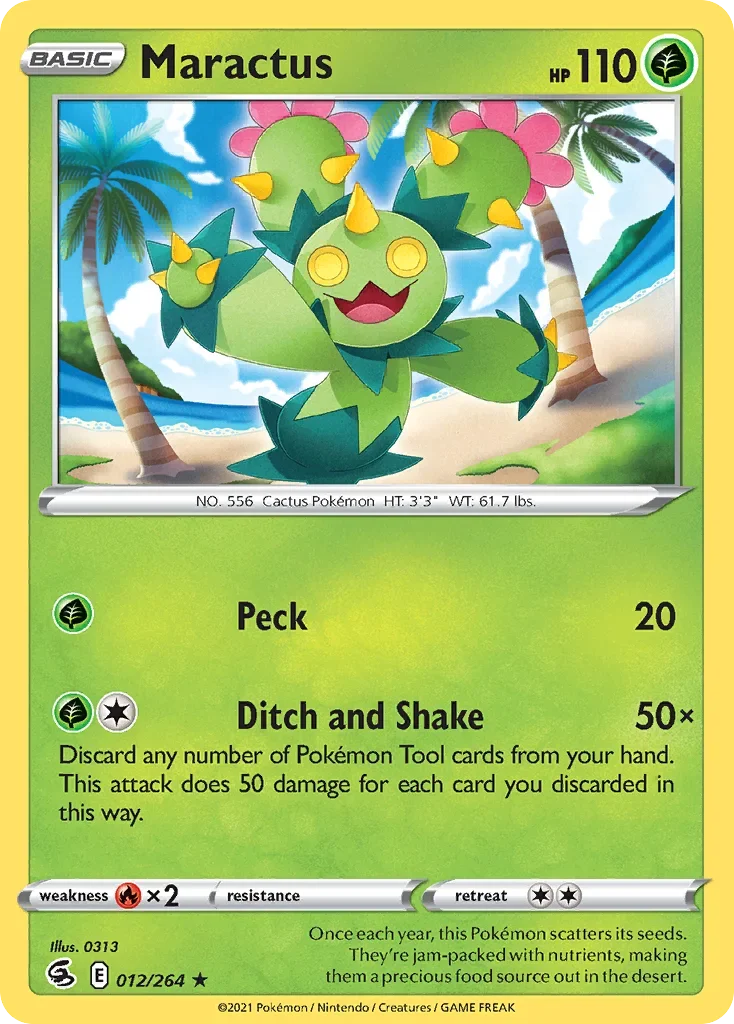 012/264 from Fusion Strike Rare Pokemon Card