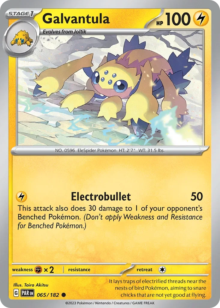 065/182 from Paradox Rift Common Pokemon Card