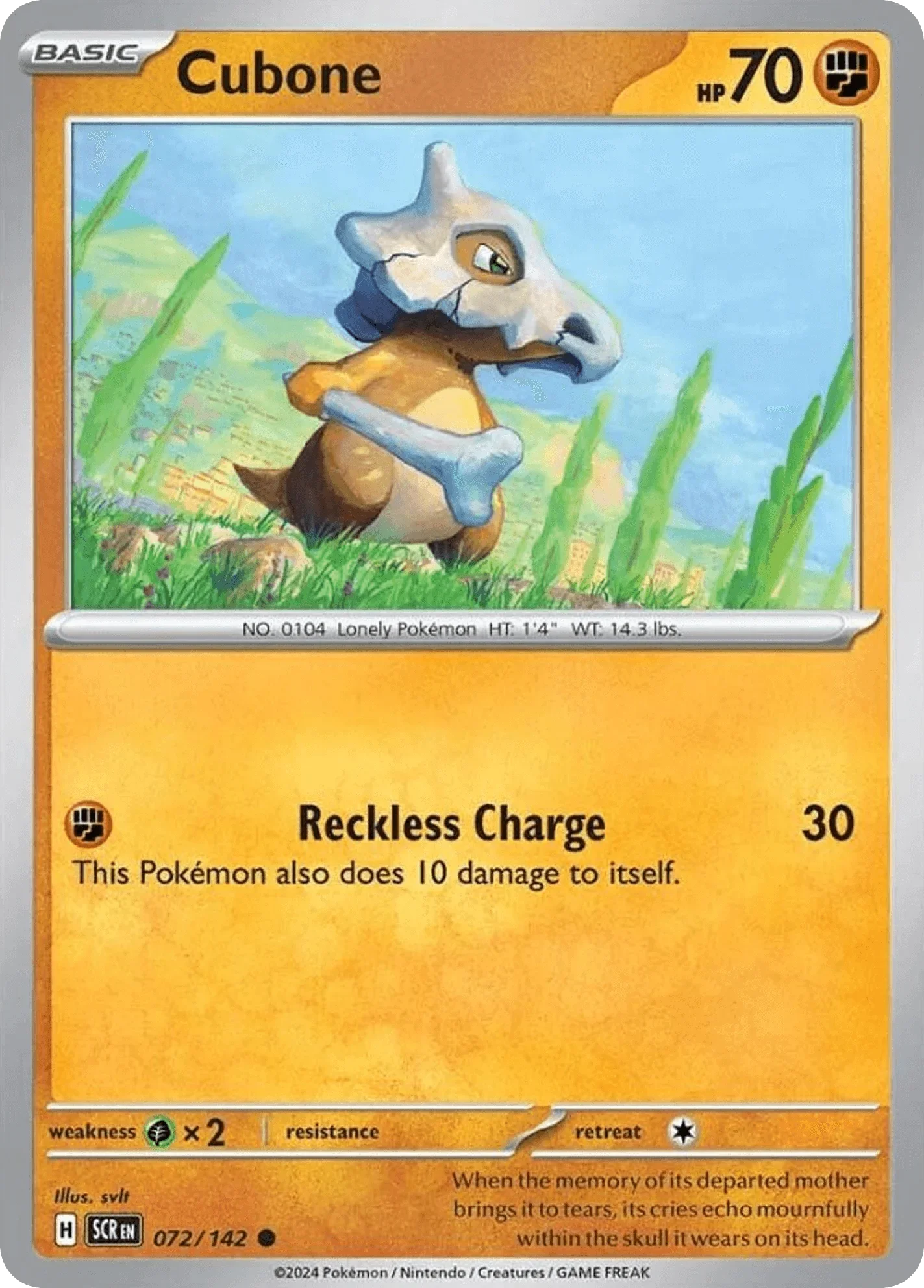 072/142 from Stellar Crown Card List Common Pokemon Card