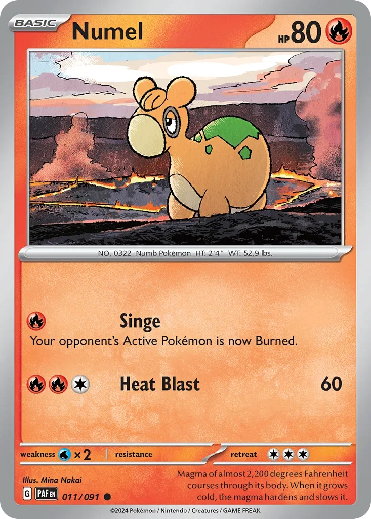 011/091 from Paldean Fates Common Pokemon Card