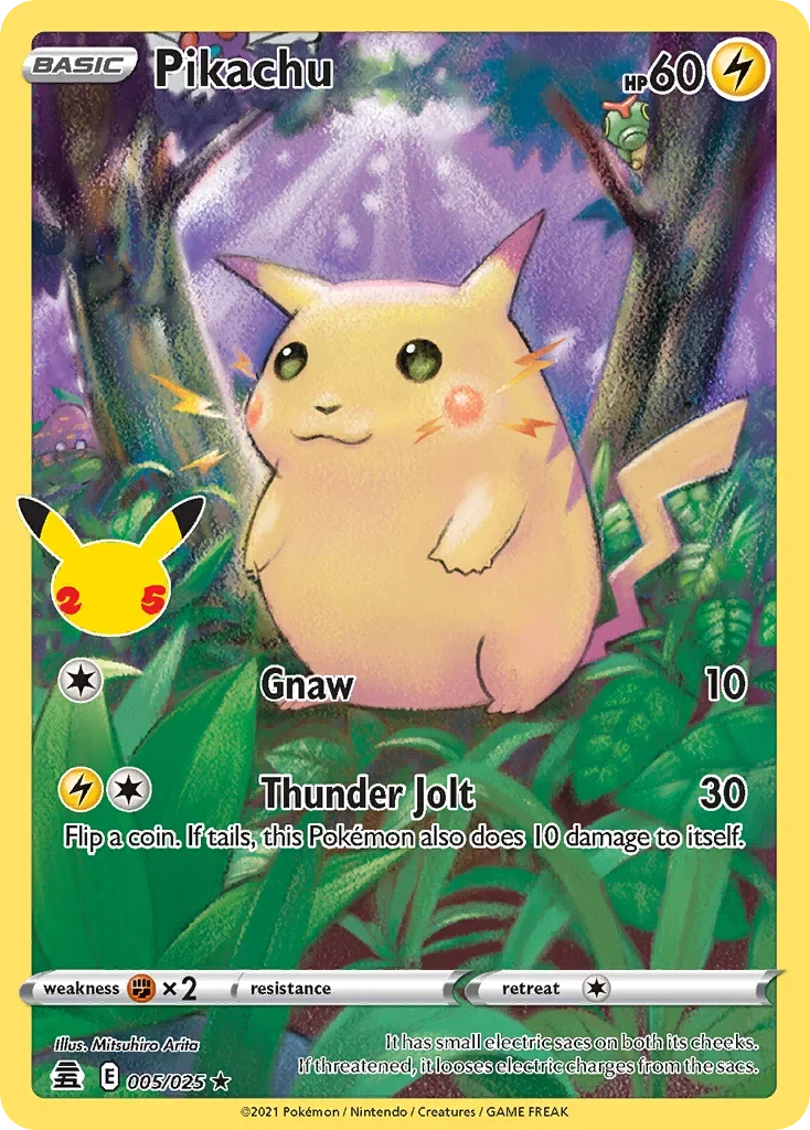 005/025 from Celebrations Holo Rare Pokemon Card