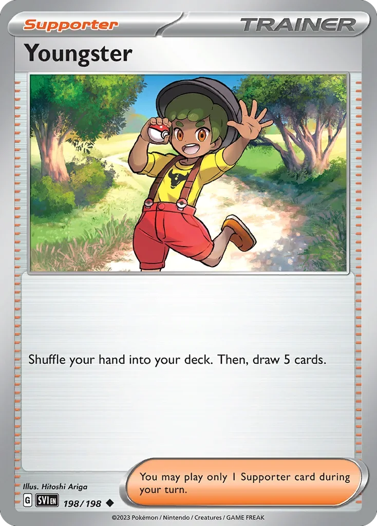 198/198 from Scarlet & Violet Uncommon Pokemon Card