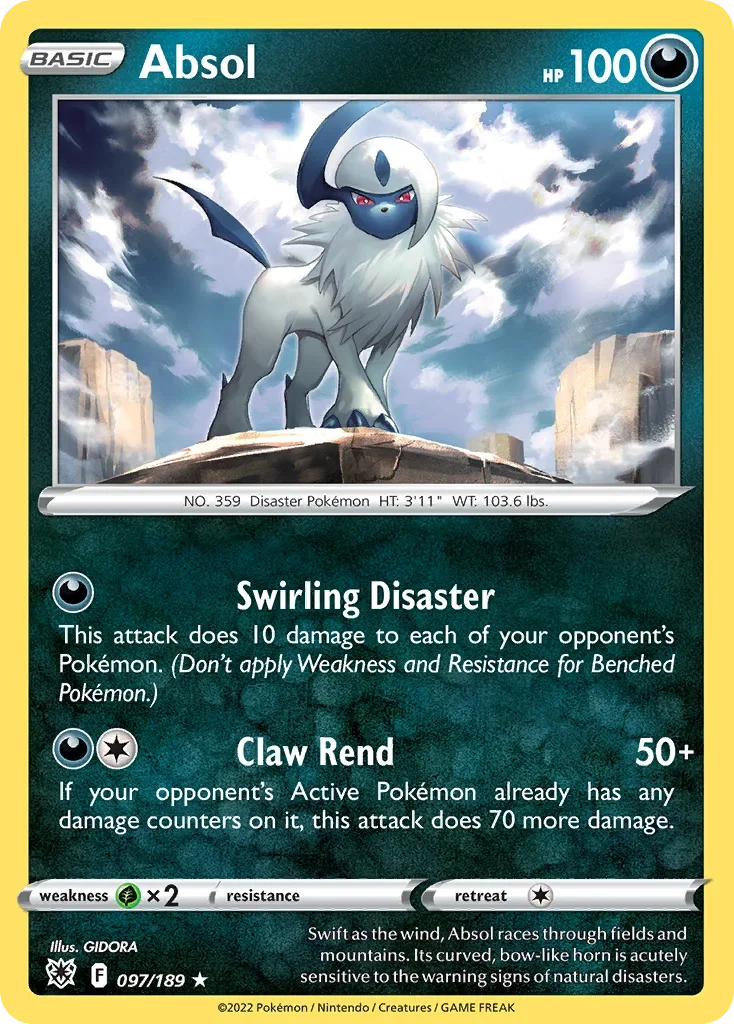 097/189 from Astral Radiance Holo Rare Pokemon Card