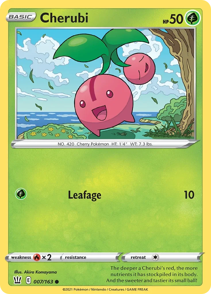 007/163 from Battle Styles Common Pokemon Card