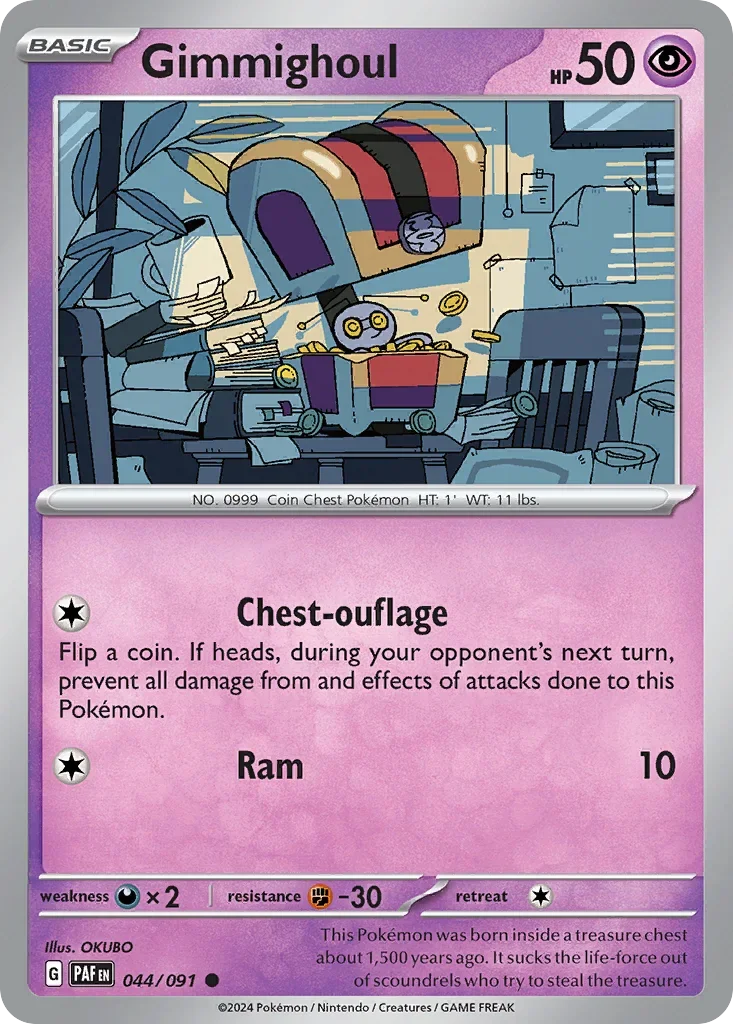 044/091 from Paldean Fates Common Pokemon Card