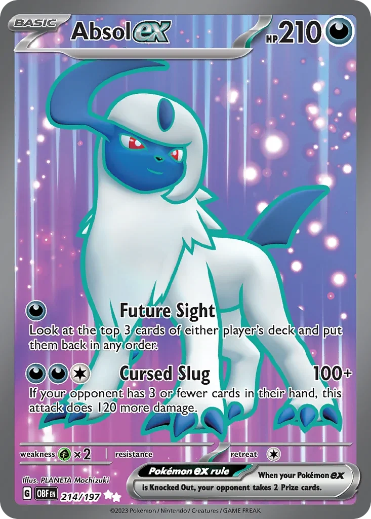 214/197 from Obsidian Flames Ultra Rare Pokemon Card