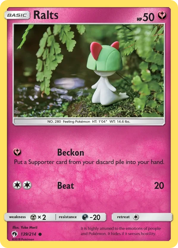 139/214 from Lost Thunder Common Pokemon Card