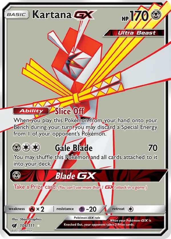 106/111 from Crimson Invasion Full Art Pokemon Card