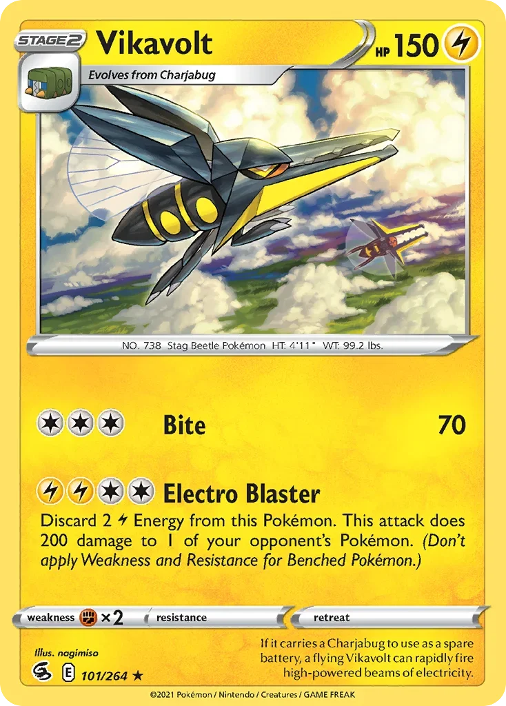 101/264 from Fusion Strike Rare Pokemon Card