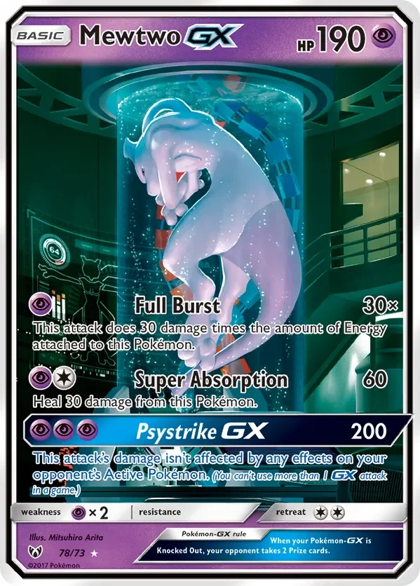 78/73 from Shining Legends Alternate Art Pokemon Card