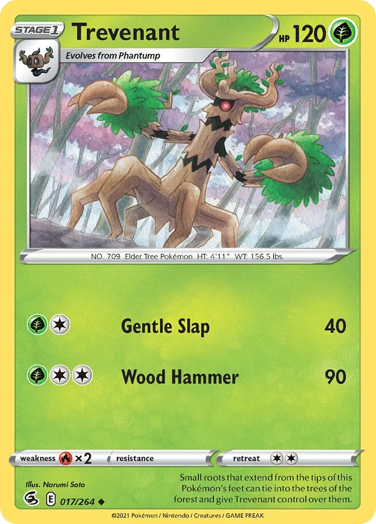 017/264 from Fusion Strike Uncommon Pokemon Card