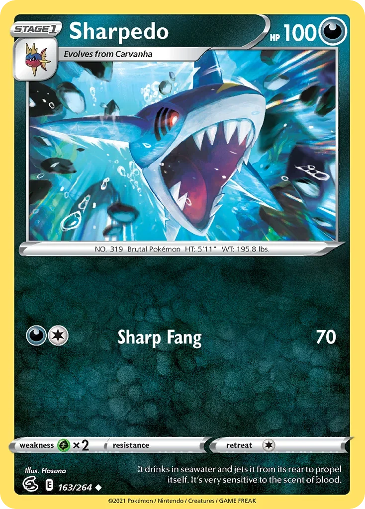 163/264 from Fusion Strike Uncommon Pokemon Card