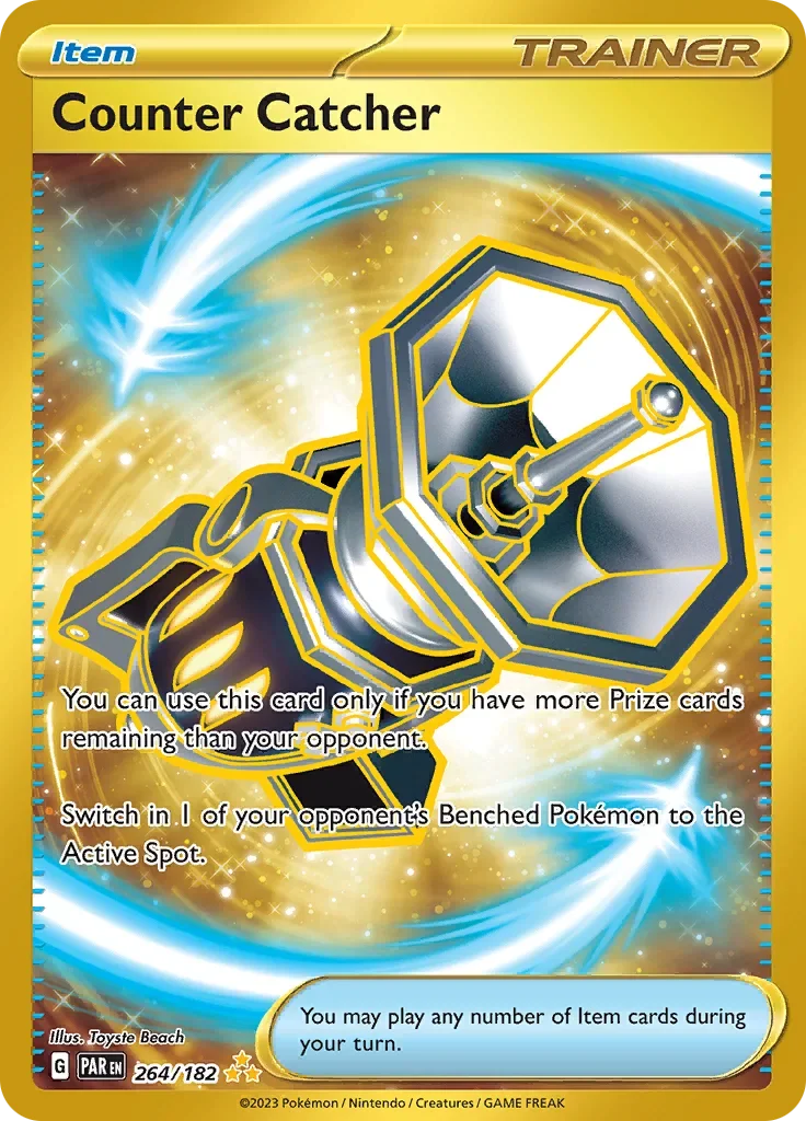 264/182 from Paradox Rift Hyper Rare Pokemon Card