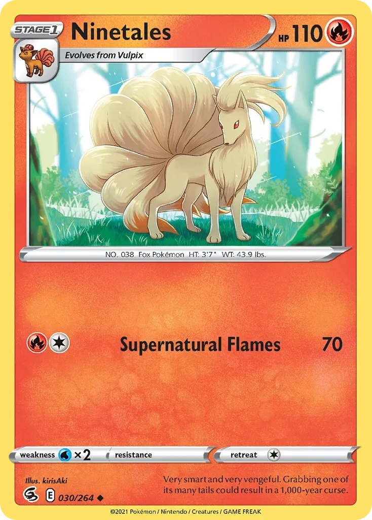 030/264 from Fusion Strike Uncommon Pokemon Card