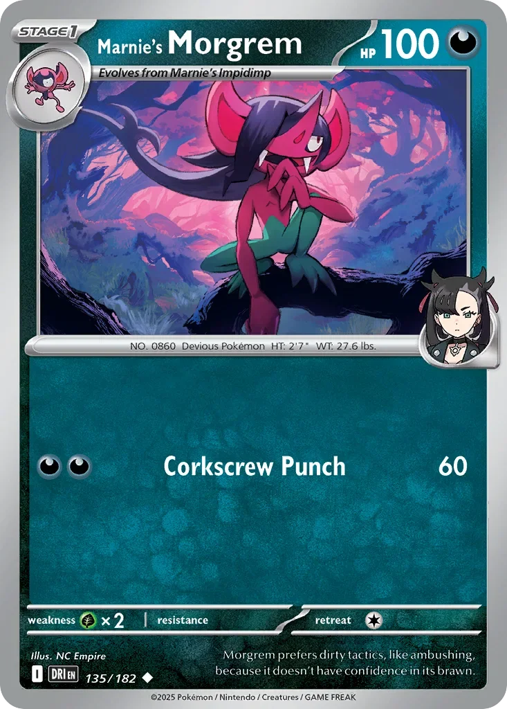 135/182 from Destined Rivals Uncommon Pokemon Card