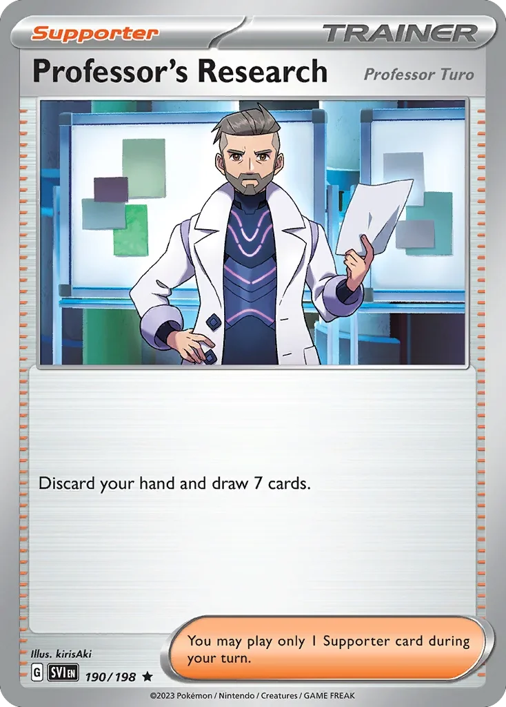 190/198 from Scarlet & Violet Rare Pokemon Card