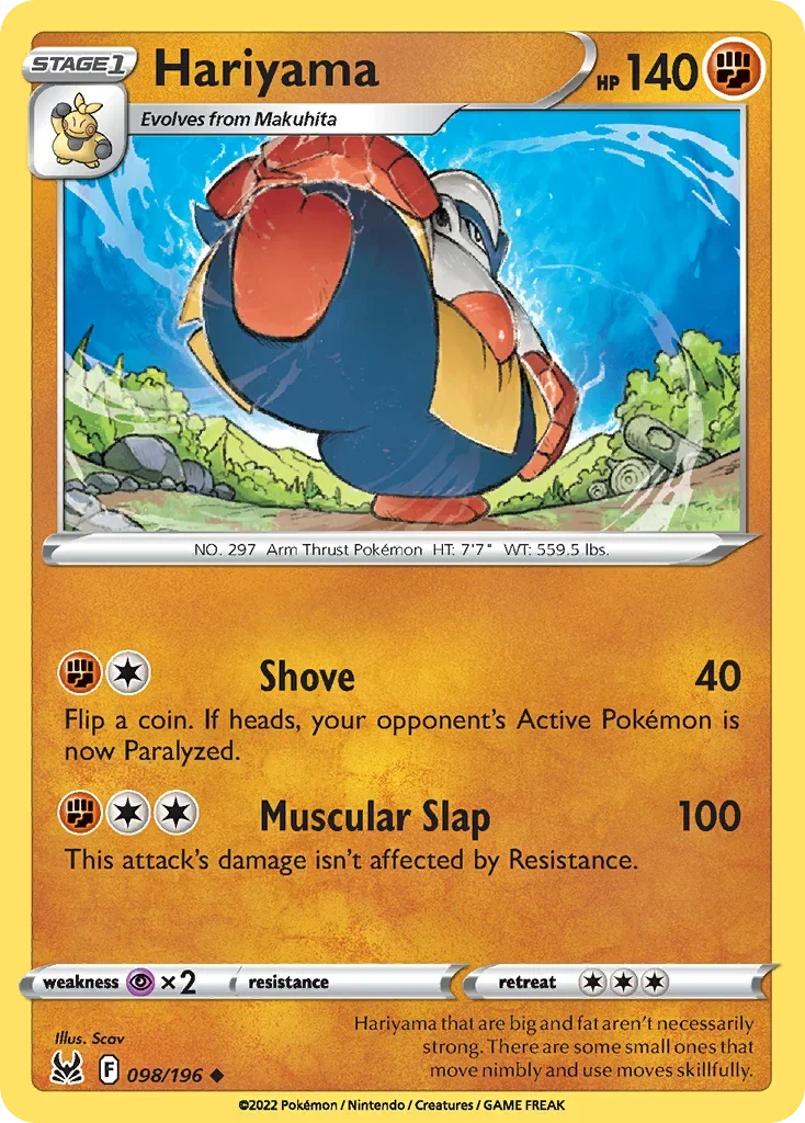 098/196 from Lost Origin Uncommon Pokemon Card