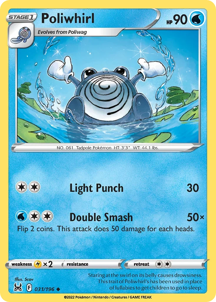 031/196 from Lost Origin Uncommon Pokemon Card