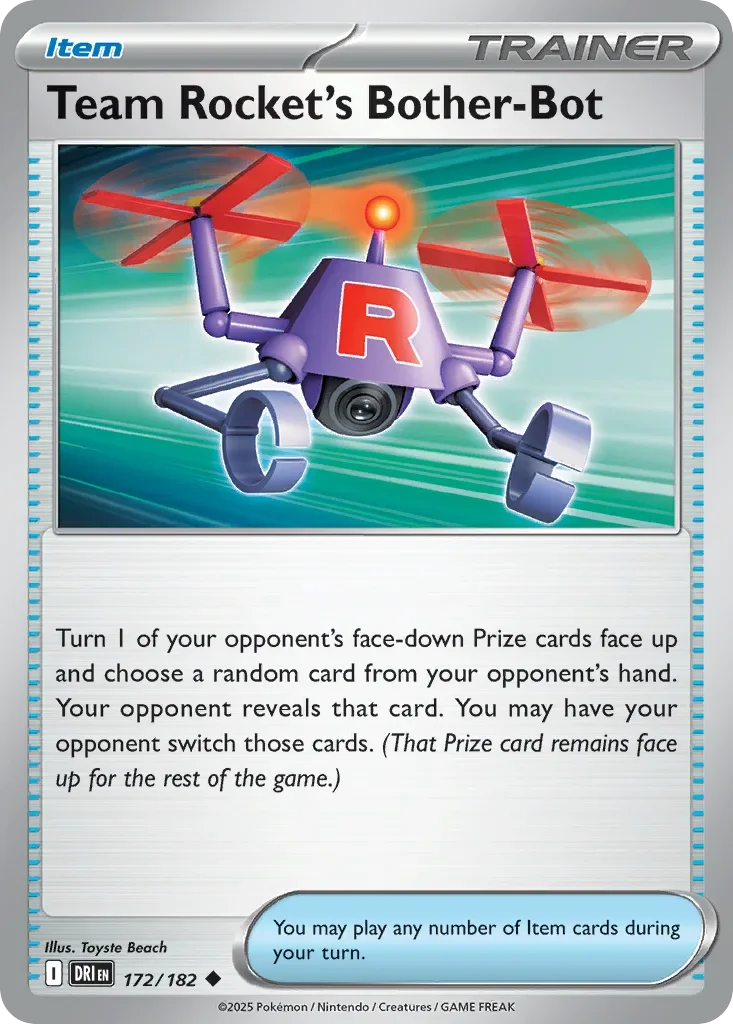 172/182 from Destined Rivals Uncommon Pokemon Card