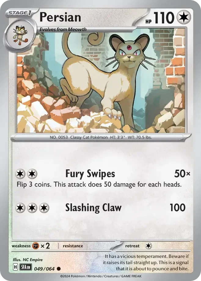 049/064 from Shrouded Fable Card List Common Pokemon Card
