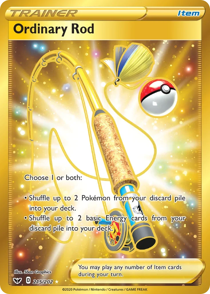 215/202 from Sword & Shield Gold Secret Rare Trainer Card
