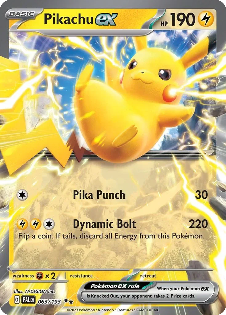 063/193 from Paldea Evolved Double Rare Pokemon Card