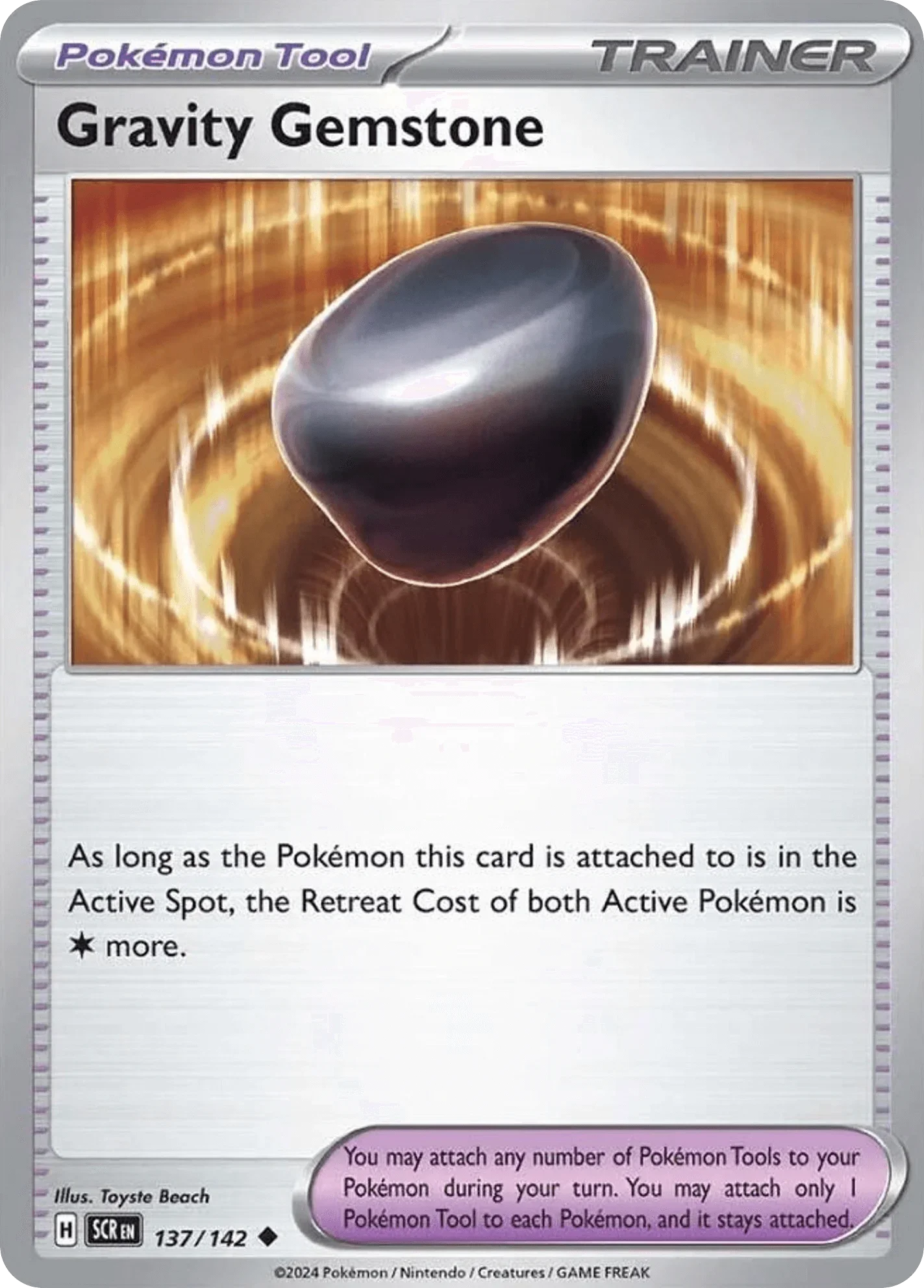 137/142 from Stellar Crown Card List Uncommon Pokemon Card