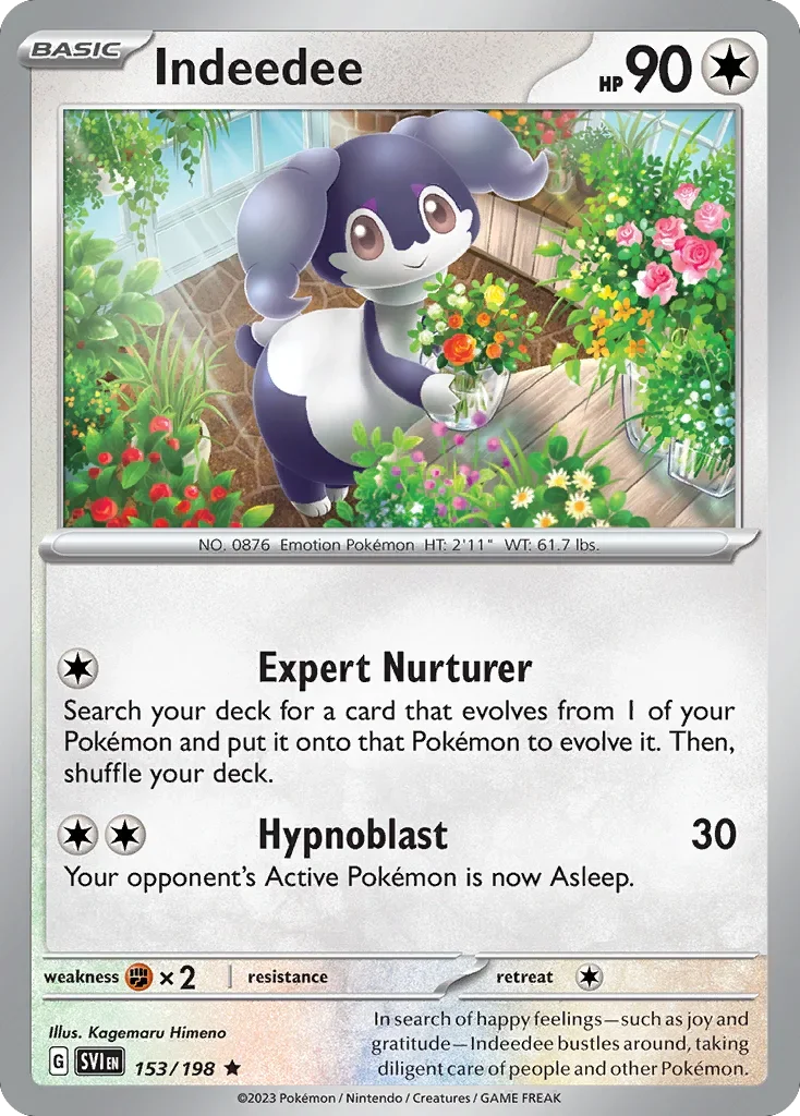 153/198 from Scarlet & Violet Rare Pokemon Card