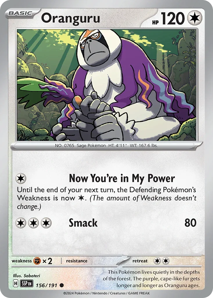 156/191 from Surging Sparks Card List Common Pokemon Card