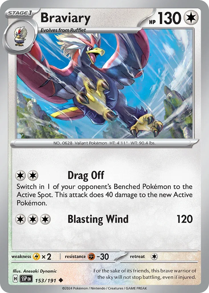 153/191 from Surging Sparks Card List Uncommon Pokemon Card