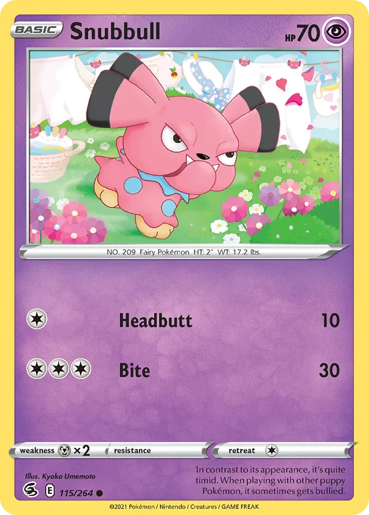 115/264 from Fusion Strike Common Pokemon Card