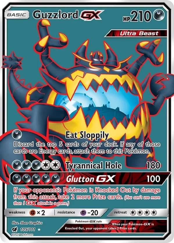 105/111 from Crimson Invasion Full Art Pokemon Card