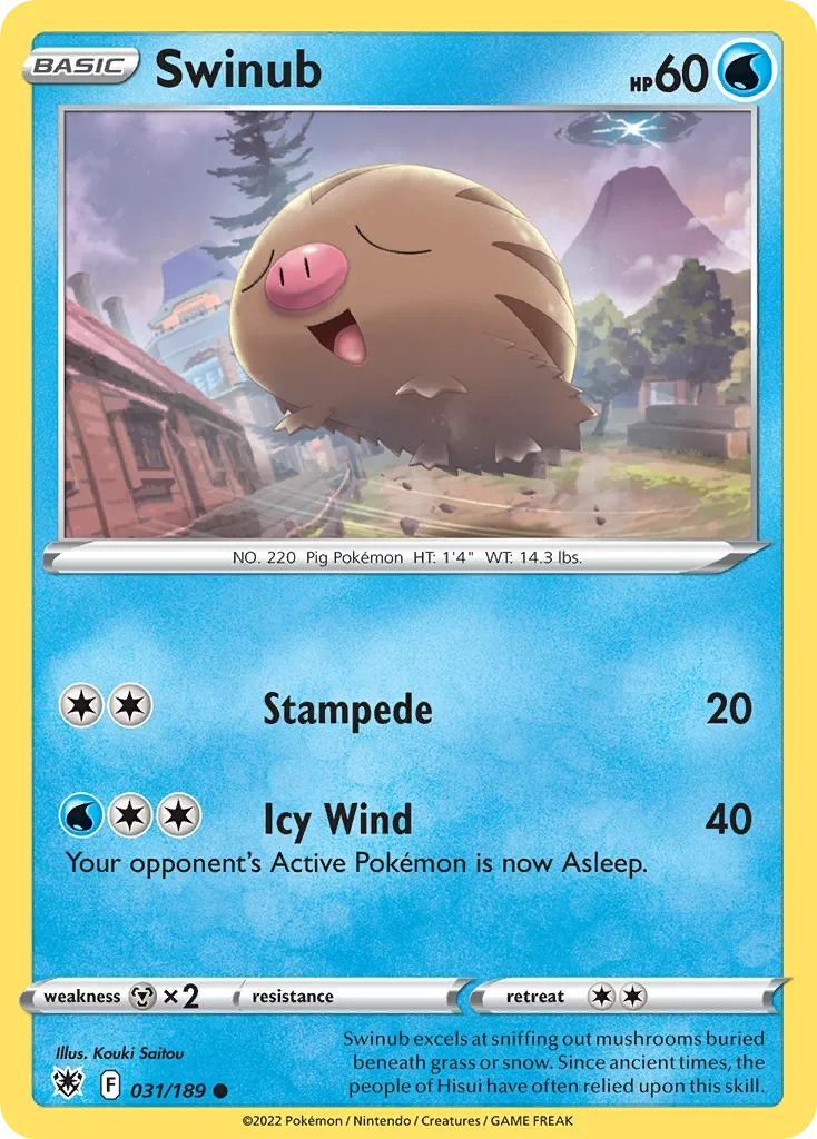 031/189 from Astral Radiance Common Pokemon Card