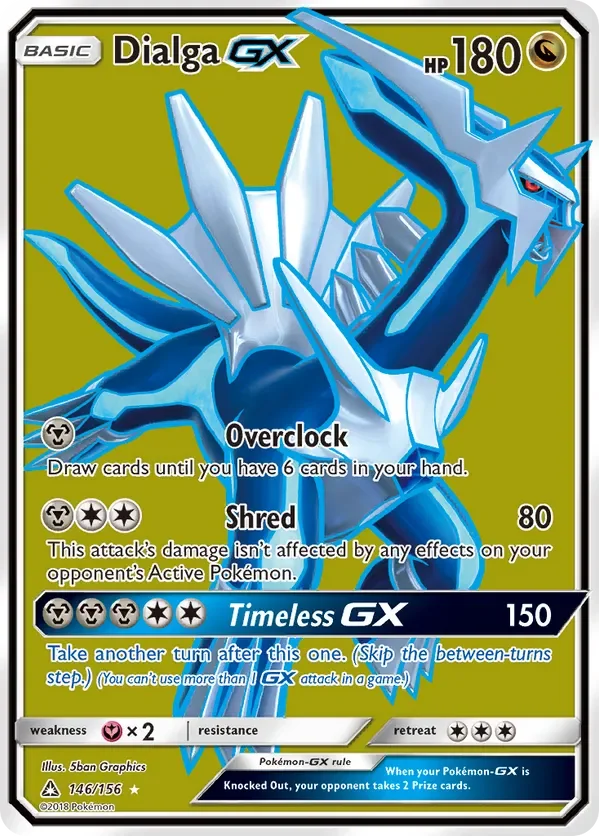 146/156 from Ultra Prism Full Art Pokemon Card