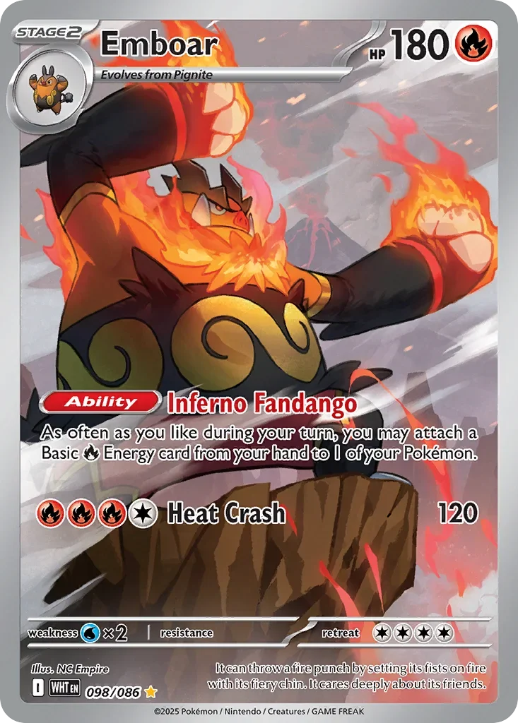 098/086 from White Flare Illustration Rare Pokemon Card