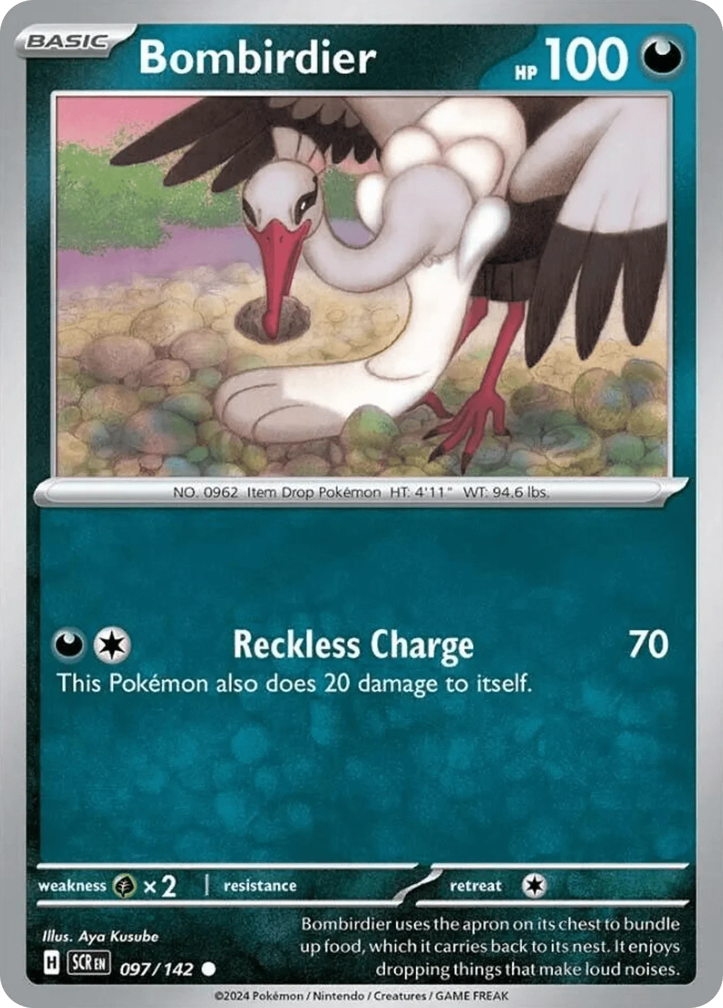 097/142 from Stellar Crown Card List Common Pokemon Card